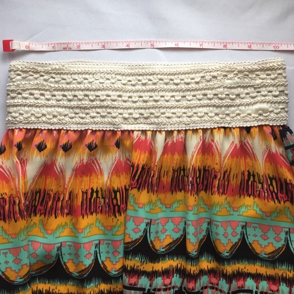 Rue21 Tribal Print Flowy Maxi Skirt - Picture 5 of 5